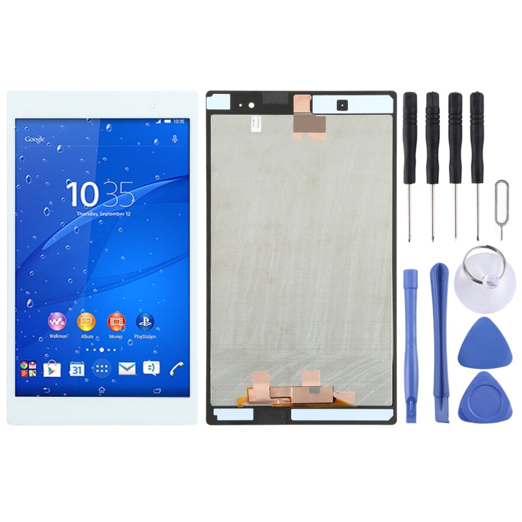 Original LCD Screen for Sony Xperia Z3 Tablet Compact with Digitizer Full Assembly(White)