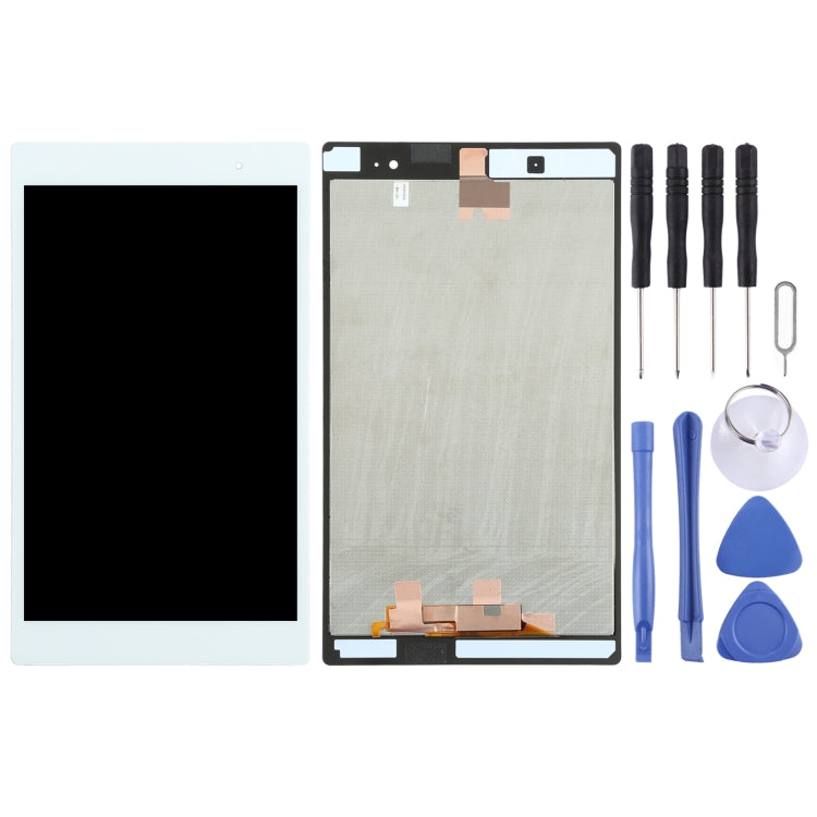 Original LCD Screen for Sony Xperia Z3 Tablet Compact with Digitizer Full Assembly(White)