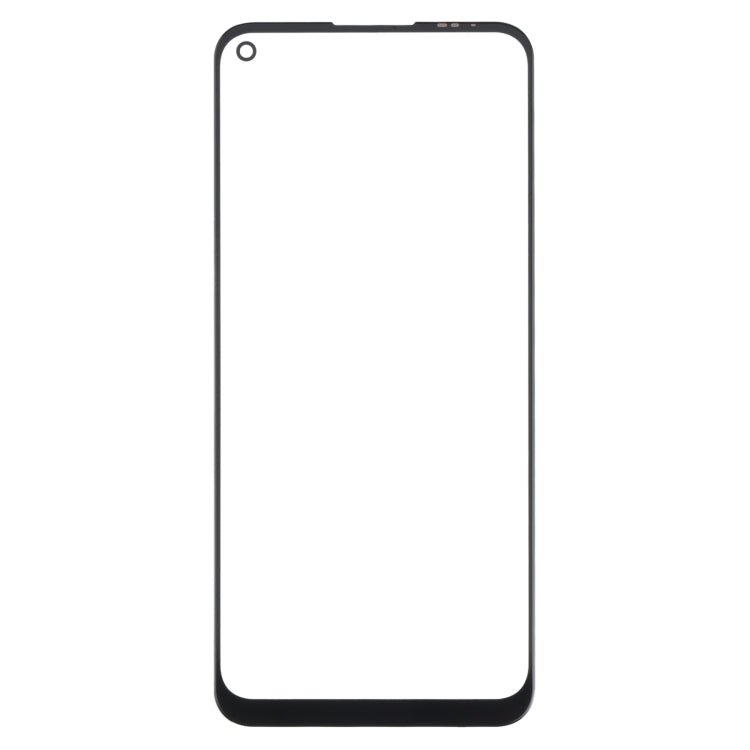 Front Screen Outer Glass Lens for ZTE Blade V2020 5G (Black)