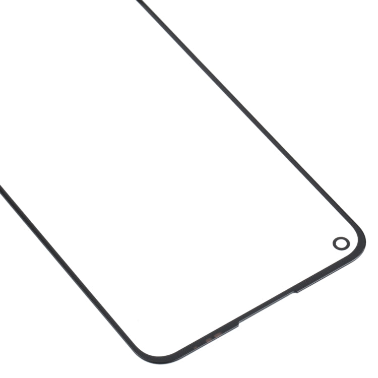 Front Screen Outer Glass Lens for ZTE Blade V2020 5G (Black)