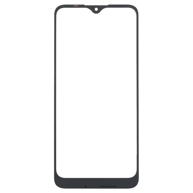 For Alcatel 1S (2020) OT5028 Front Screen Outer Glass Lens (Black)
