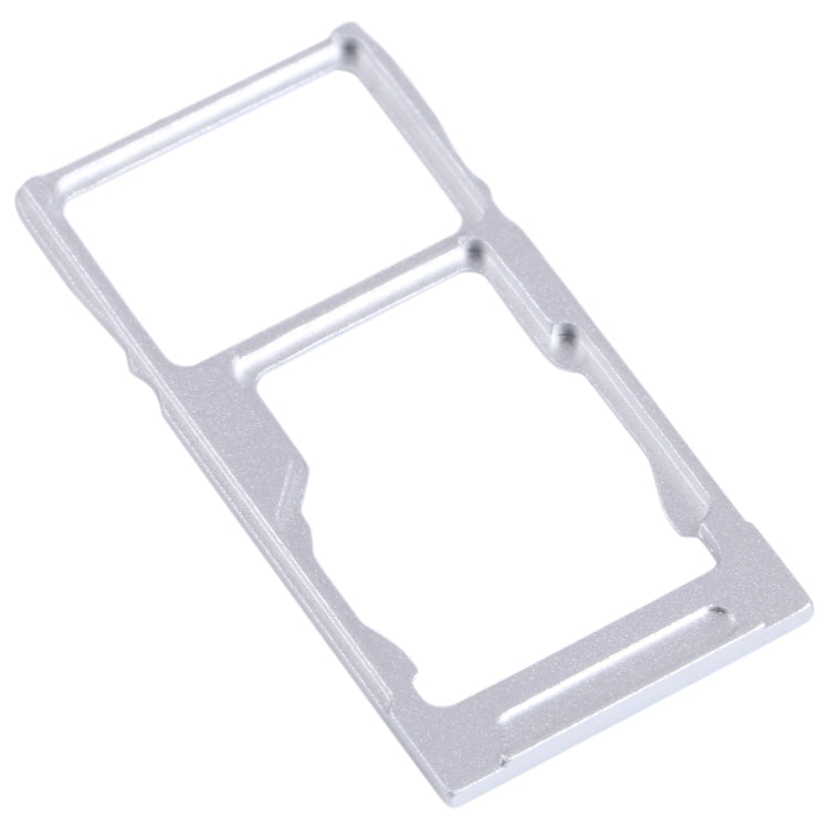 SIM Card Tray + SIM / Micro SD Card Tray for Lenovo Tab 7 (wifi) TB-7504 TB-7504F TB-7504N TB-7504X (Silver)