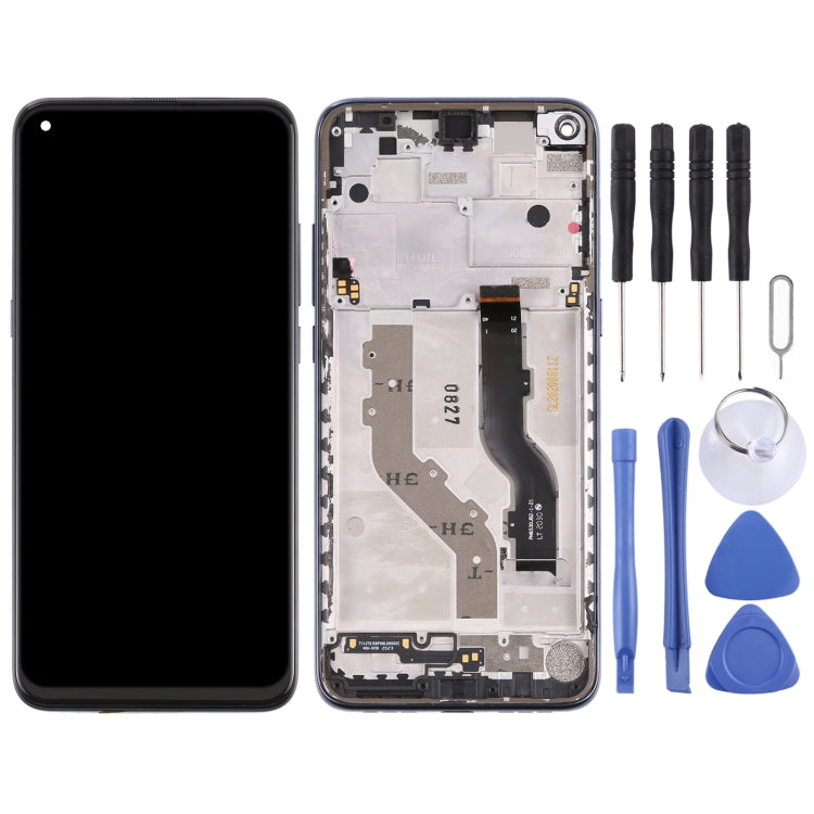 TFT LCD Screen for TCL 10L / 10 Lite T770H Digitizer Full Assembly with Frame