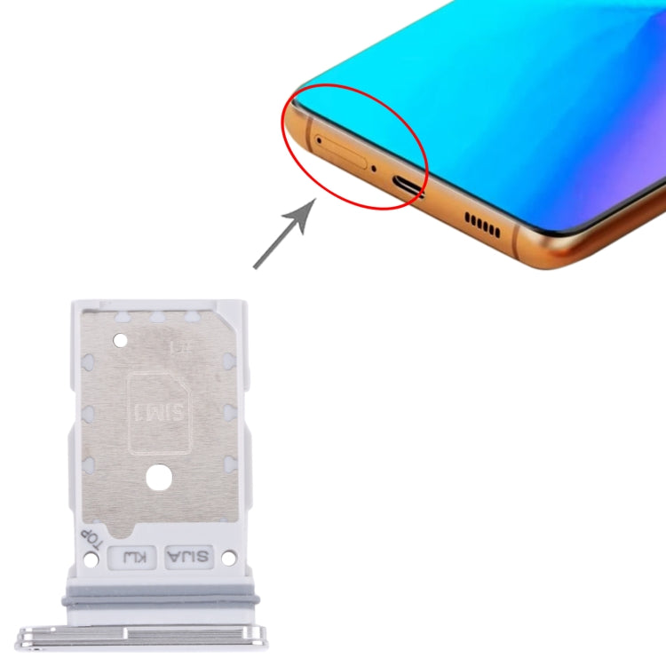 For Samsung Galaxy S22+ 5G / S22 5G / SM-S906B SM-S901B Original SIM Card Tray + SIM Card Tray