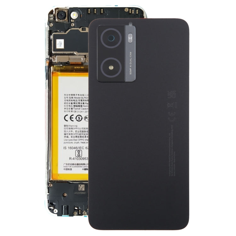 For OPPO A77s Original Battery Back Cover with Camera Lens Cover