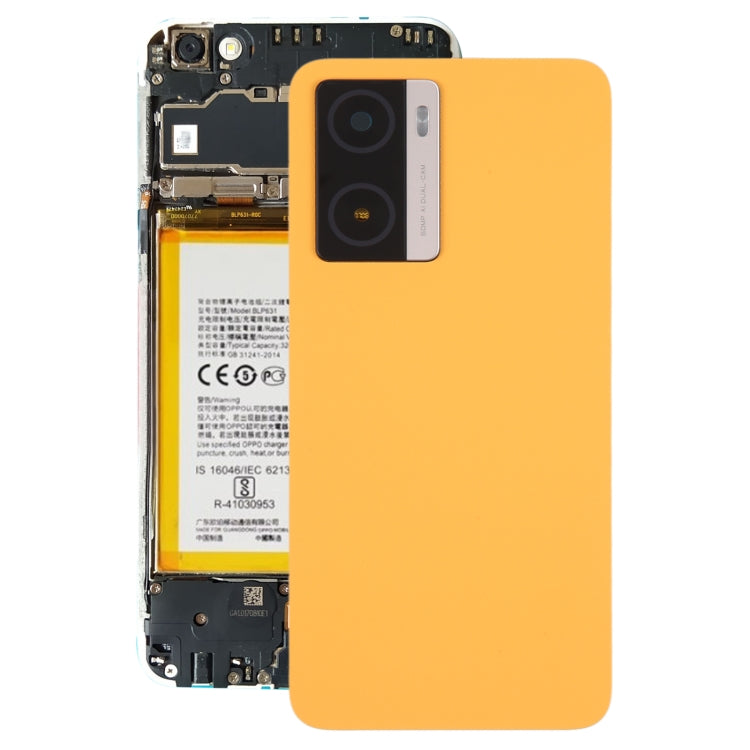 For OPPO A77s Original Battery Back Cover with Camera Lens Cover