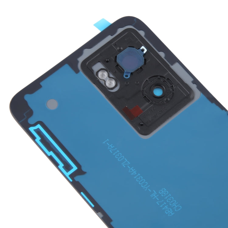 For Realme Narzo 50 5G Original Battery Back Cover with Camera Lens Cover(Black)