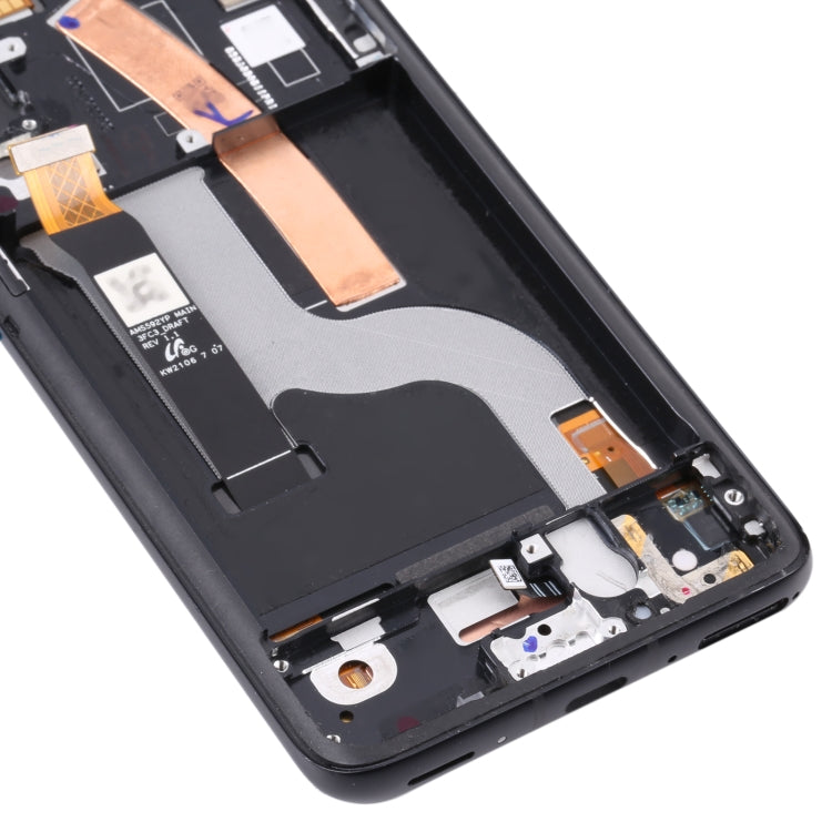 Original AMOLED LCD Screen for Asus Zenfone 8 ZS590KS Digitizer Full Assembly with Frameï¼ˆ