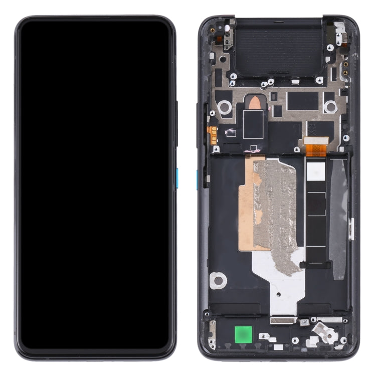 Original LCD Screen for Asus Zenfone 8 Flip ZS672KS Digitizer Full Assembly with Frameï¼ˆ