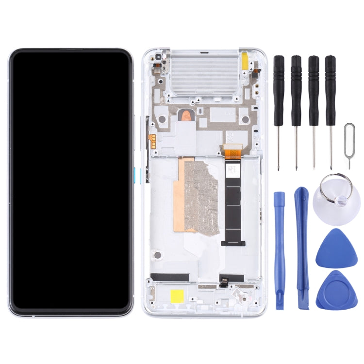 Original LCD Screen for Asus Zenfone 8 Flip ZS672KS Digitizer Full Assembly with Frameï¼ˆ
