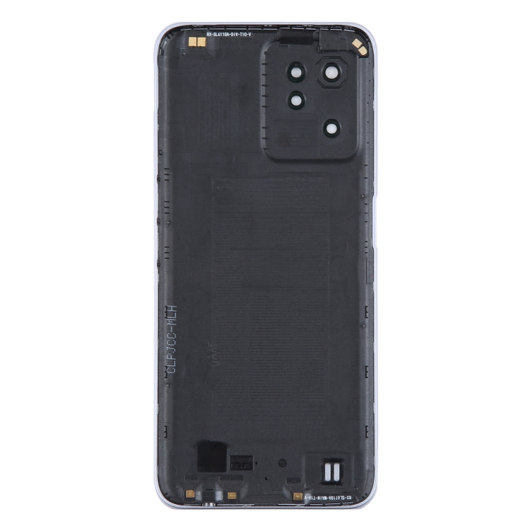 For Realme C31 Original Battery Back Cover with Camera Lens Cover(Purple)