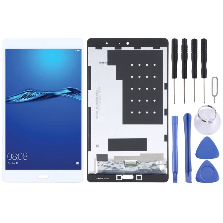 Original LCD Screen for Huawei MediaPad M3 Lite 8.0 CPN-W09 with Digitizer Full Assembly(White)