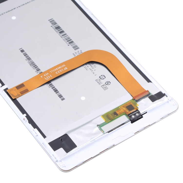 Original LCD Screen for Huawei MediaPad M2 8.0 M2-801L Digitizer Full Assembly with Frame(White)