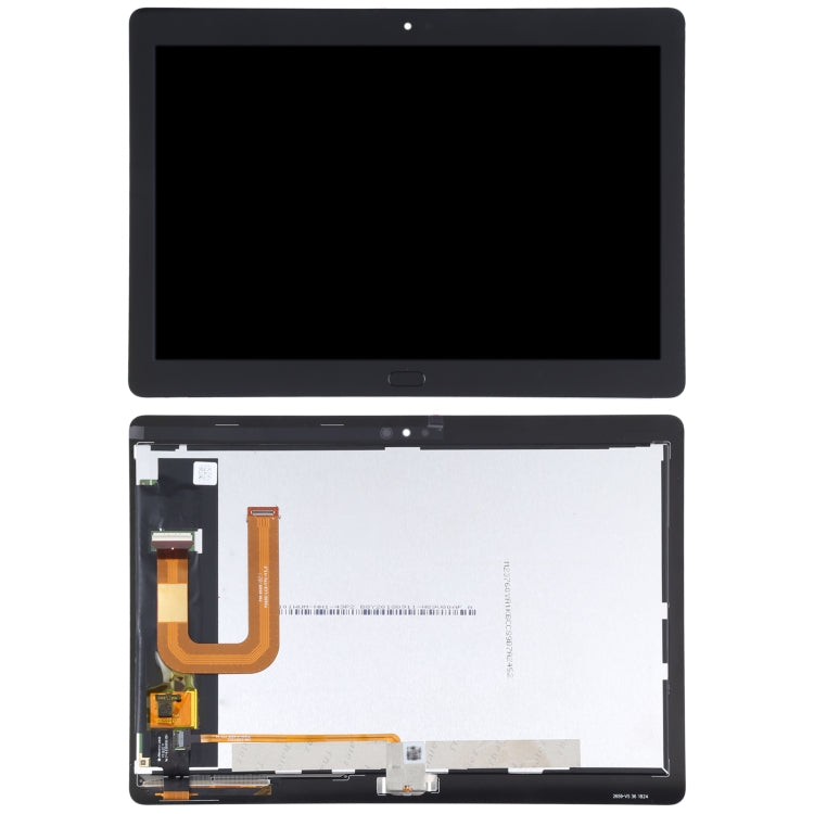 Original LCD Screen for Huawei MediaPad M3 Lite 10 Digitizer Full Assembly with Fingerprint(Black)