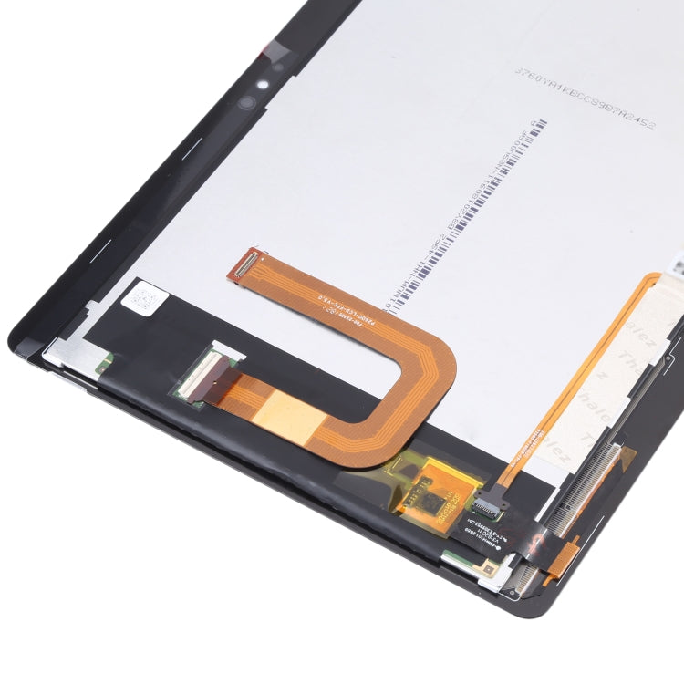 Original LCD Screen for Huawei MediaPad M3 Lite 10 Digitizer Full Assembly with Fingerprint(Black)