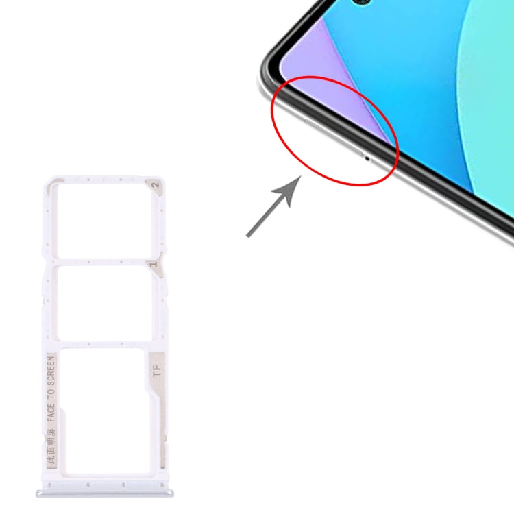 SIM Card Tray + SIM Card Tray + Micro SD card tray for Xiaomi Redmi 10/Redmi 10 Prime/Redmi Note 11 4G/Redmi 10 2022