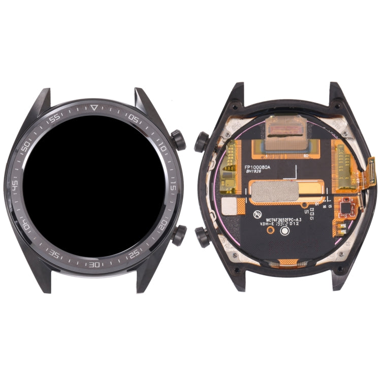 Original LCD Screen and Digitizer Full Assembly With Frame for Huawei Watch GT1 46mm FTN-B19
