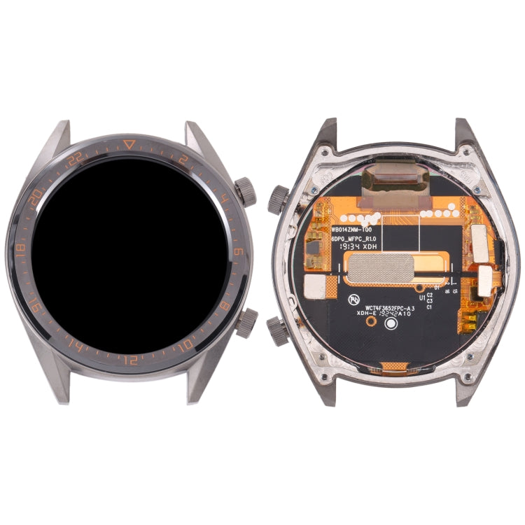 Original LCD Screen and Digitizer Full Assembly With Frame for Huawei Watch GT1 46mm FTN-B19
