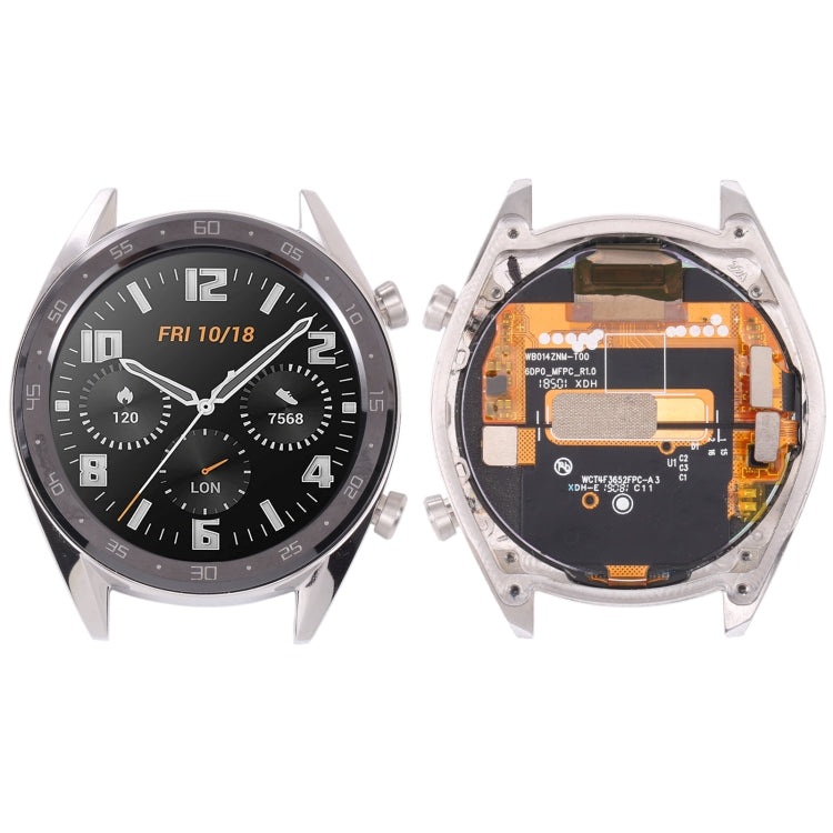 Original LCD Screen and Digitizer Full Assembly With Frame for Huawei Watch GT1 46mm FTN-B19