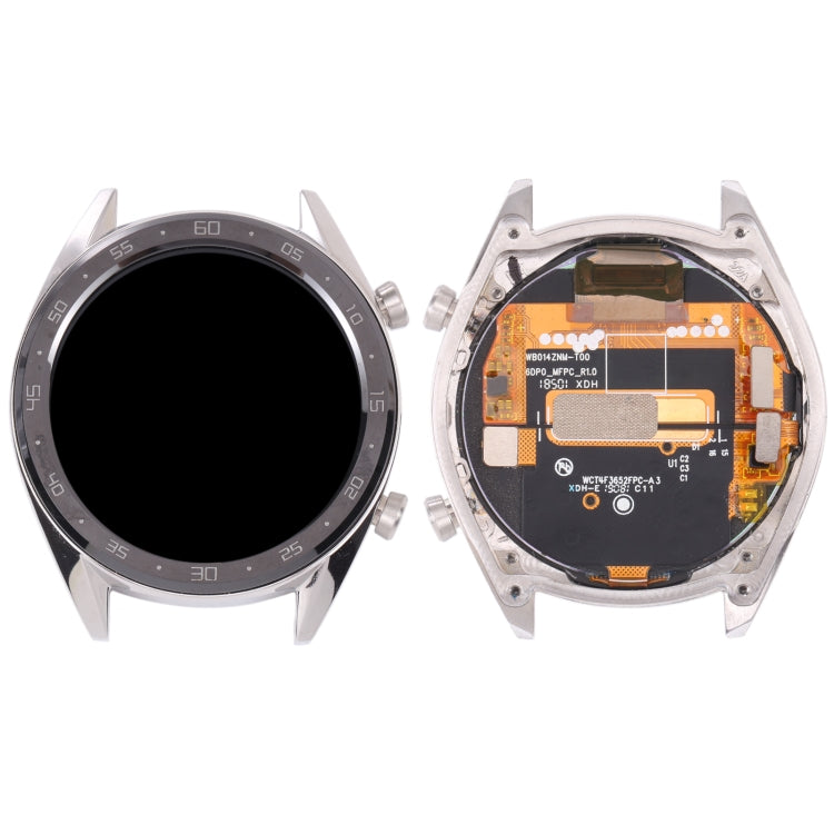 Original LCD Screen and Digitizer Full Assembly With Frame for Huawei Watch GT1 46mm FTN-B19