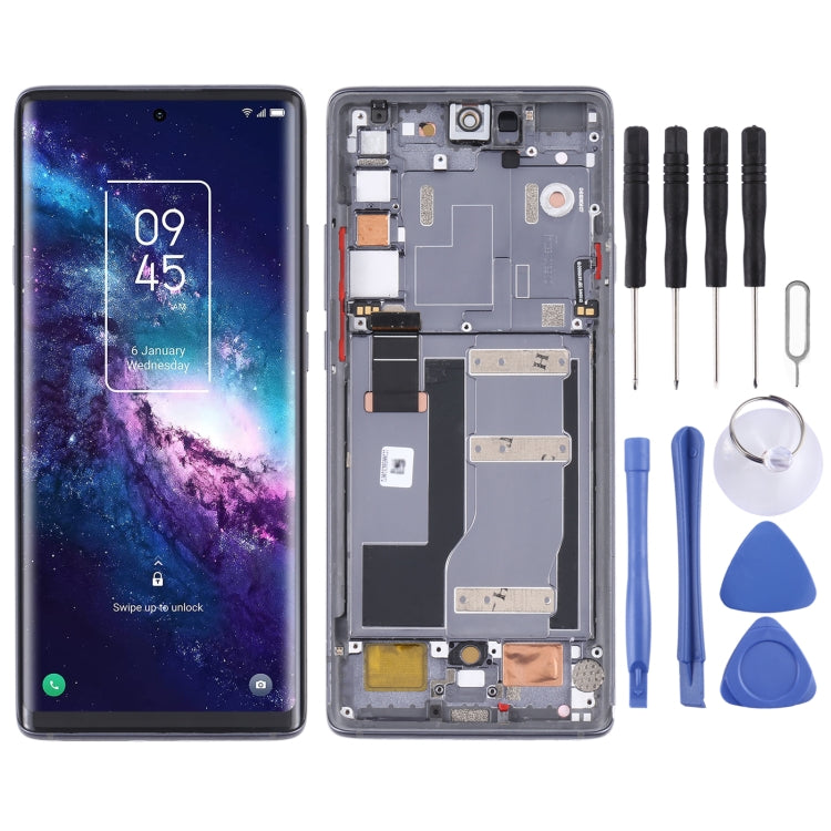 Original LCD Screen for TCL 20 Pro 5G T810H Digitizer Full Assembly with Frame