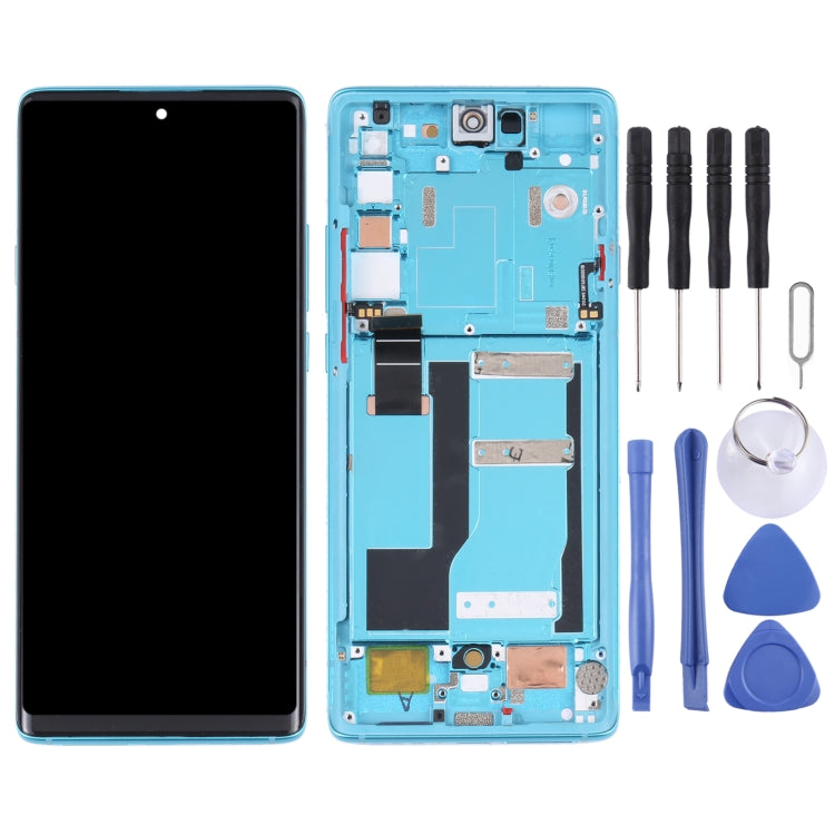 Original LCD Screen for TCL 20 Pro 5G T810H Digitizer Full Assembly with Frame