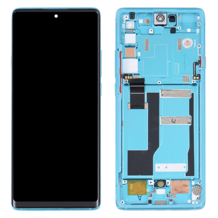 Original LCD Screen for TCL 20 Pro 5G T810H Digitizer Full Assembly with Frame