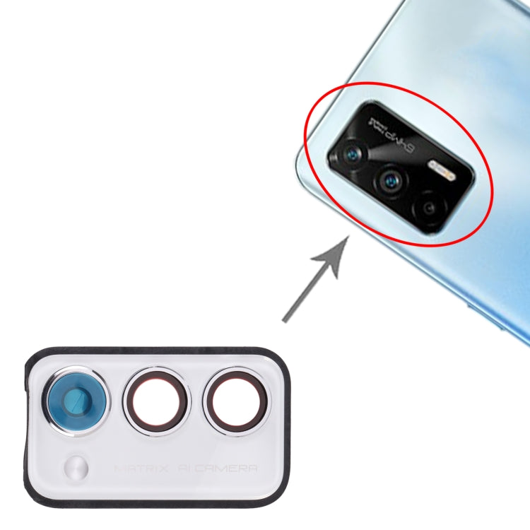 For OPPO Realme Q3 Pro 5G / Realme Q3 Pro Carnival  Back Camera Lens Frame