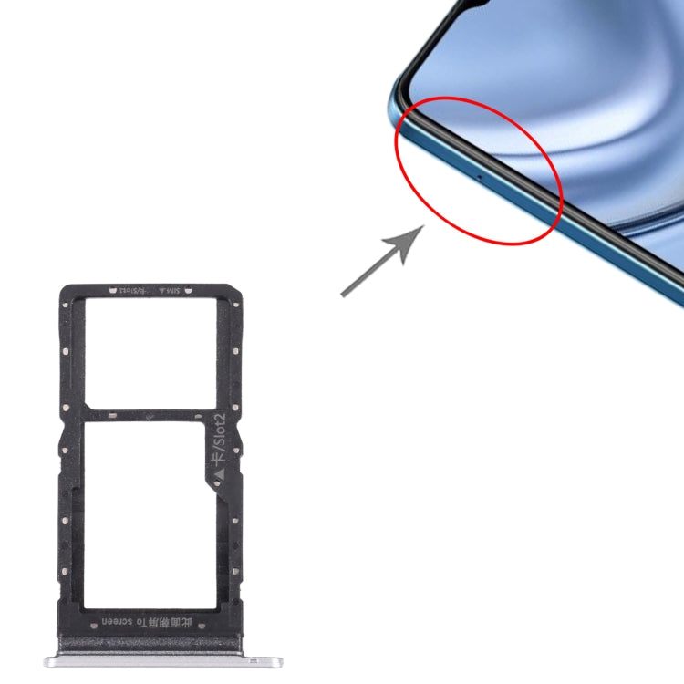SIM Card Tray + SIM Card Tray / Micro SD Card Tray for Honor Play 20