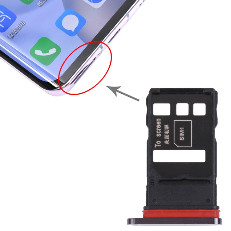 SIM Card Tray + SIM Card Tray Tray for Honor 30 Pro+