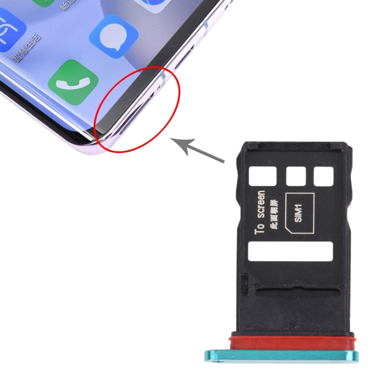 SIM Card Tray + SIM Card Tray Tray for Honor 30 Pro+