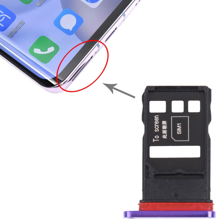 SIM Card Tray + SIM Card Tray Tray for Honor 30 Pro+