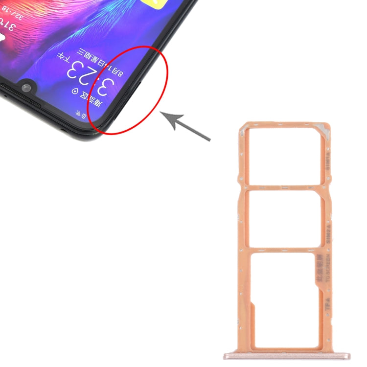 SIM Card Tray + SIM Card Tray + Micro SD Card Tray for Honor Play 8
