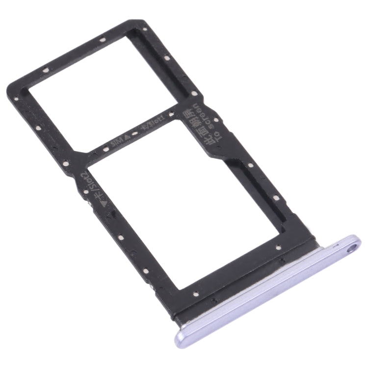 SIM Card Tray + SIM Card Tray / Micro SD Card Tray for Huawei Maimang 10 SE