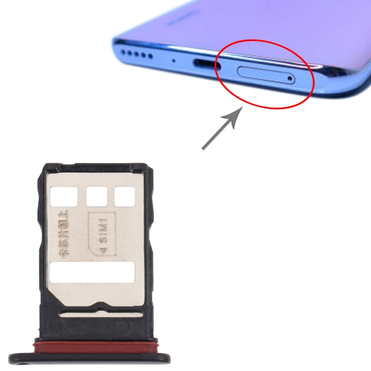 SIM Card Tray + SIM/NM Card Tray for Huawei Y9a