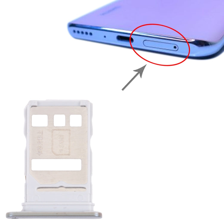 SIM Card Tray + SIM/NM Card Tray for Huawei Y9a