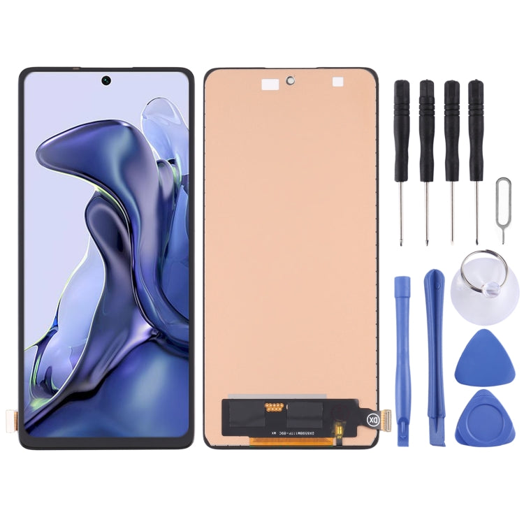 TFT Material LCD Screen and Digitizer Full Assembly for Xiaomi 11T / 11T Pro