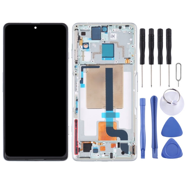 Original LCD Screen and Digitizer Full Assembly with Frame for Xiaomi Redmi K50 Gaming/Poco F4 GT