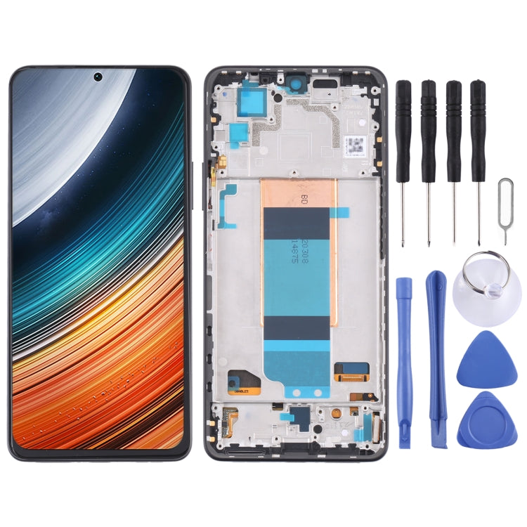 Original LCD Screen for Xiaomi Redmi K40S Digitizer Full Assembly with Frame