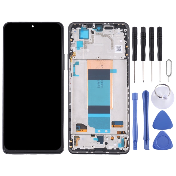 Original LCD Screen for Xiaomi Redmi K40S Digitizer Full Assembly with Frame