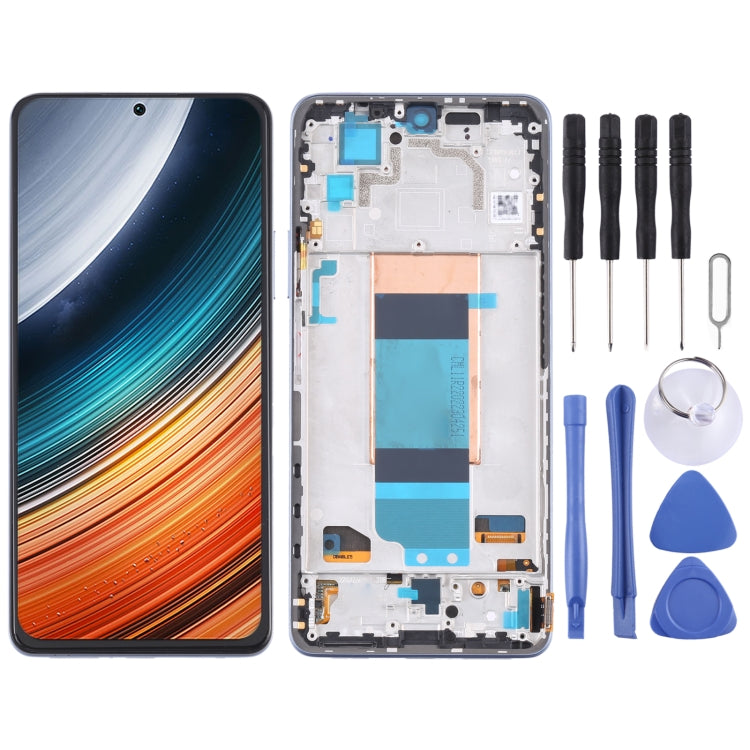 Original LCD Screen for Xiaomi Redmi K40S Digitizer Full Assembly with Frame