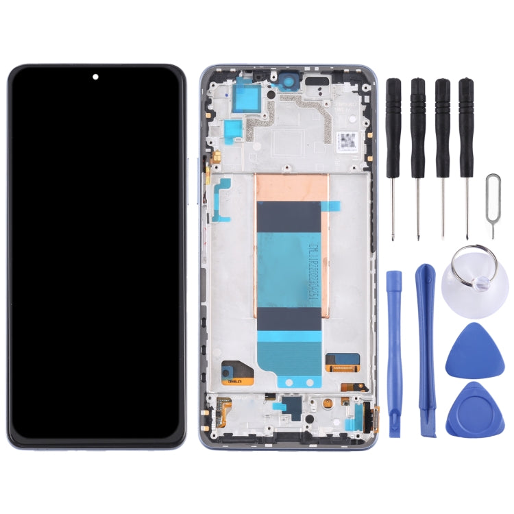 Original LCD Screen for Xiaomi Redmi K40S Digitizer Full Assembly with Frame