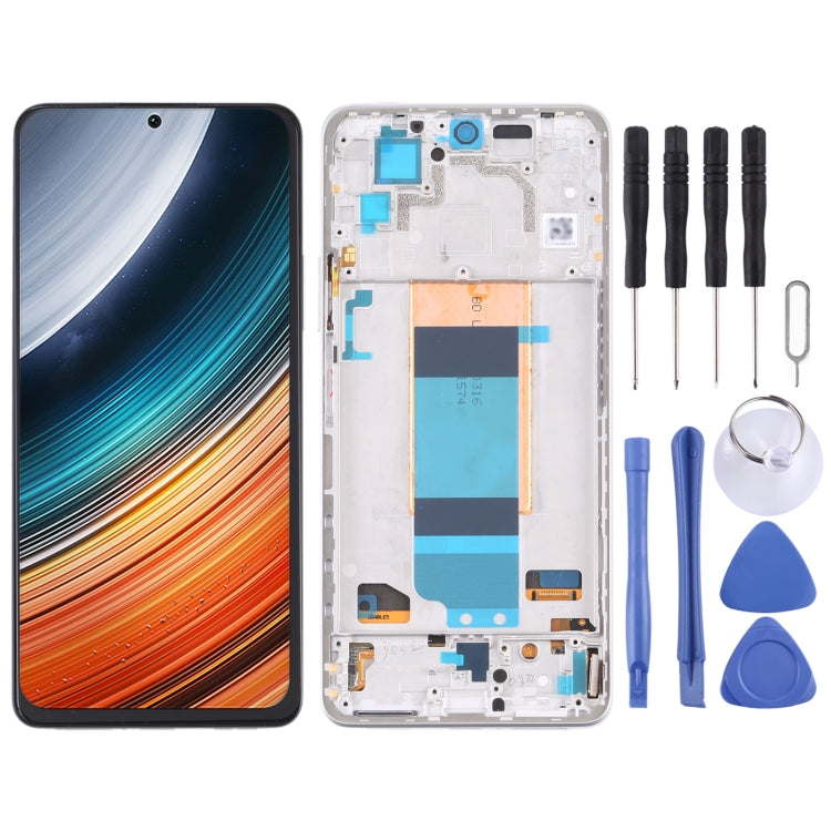 Original LCD Screen for Xiaomi Redmi K40S Digitizer Full Assembly with Frame