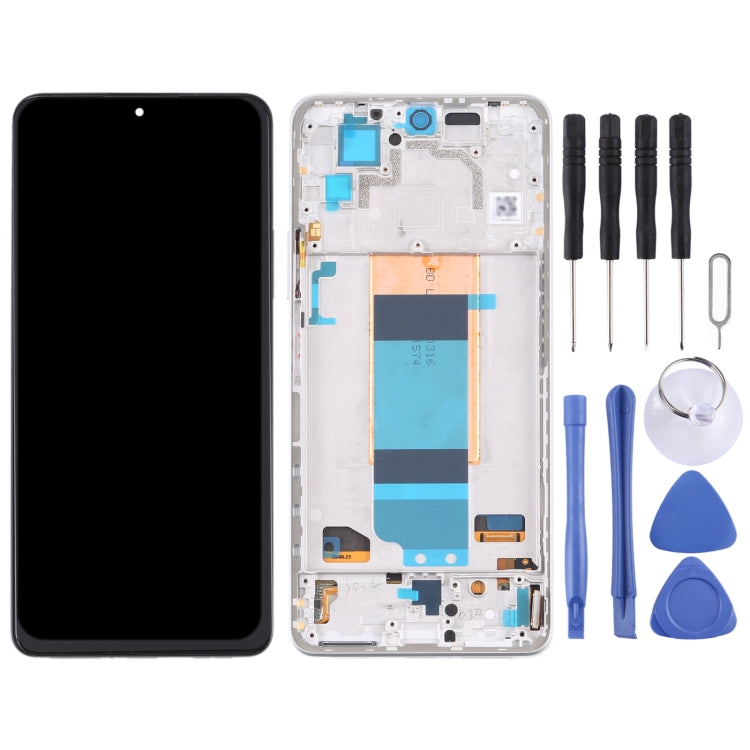 Original LCD Screen for Xiaomi Redmi K40S Digitizer Full Assembly with Frame