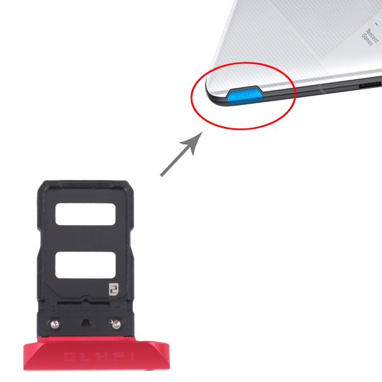 SIM Card Tray + SIM Card Tray for Asus ROG Phone 5 ZS673KS