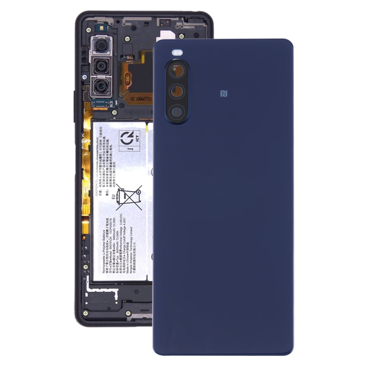 Original Battery Back Cover with Fingerprint for Sony Xperia 10 II