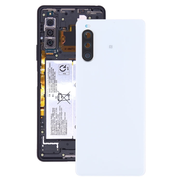 Original Battery Back Cover with Fingerprint for Sony Xperia 10 II