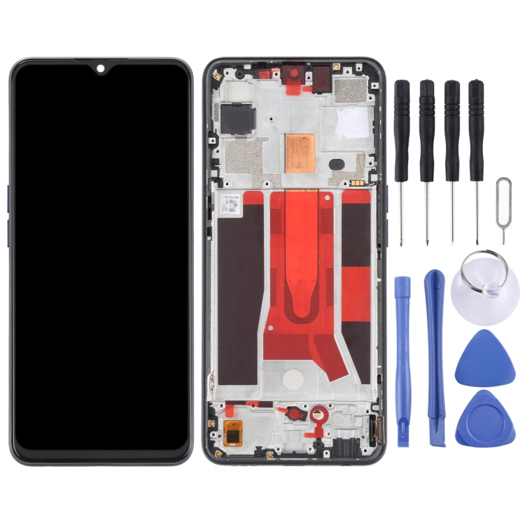 Original LCD Screen For OPPO Reno3 5G/Reno3 Youth/F15/Find X2 Lite/K7 5G Digitizer Full Assembly with Frame