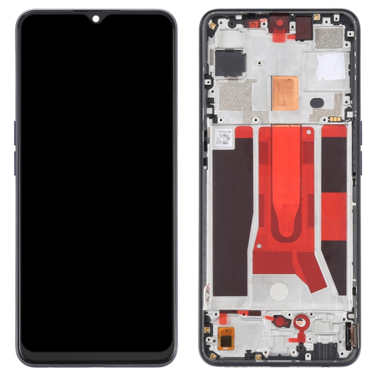 Original LCD Screen For OPPO Reno3 5G/Reno3 Youth/F15/Find X2 Lite/K7 5G Digitizer Full Assembly with Frame