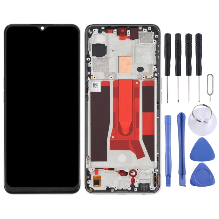 Original LCD Screen For OPPO Reno3 5G/Reno3 Youth/F15/Find X2 Lite/K7 5G Digitizer Full Assembly with Frame